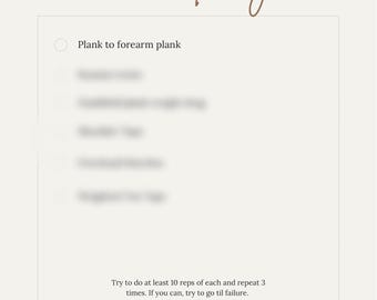 Allenamenti per il core