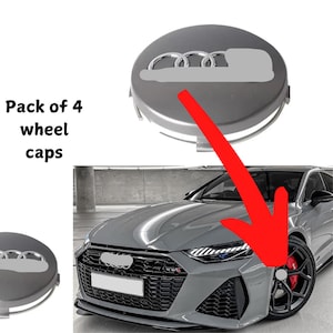 Sleek Silver Wheel Covers – Durable & Stylish Hub Caps (Set of 4)