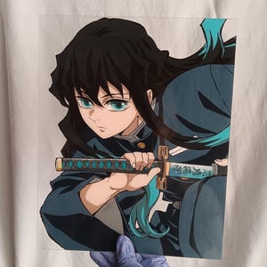 anime glass paintings