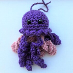 Crochet Jellyfish | Handmade Hanging Ornament | Gift  | Friendship Gift | Small Gift Idea | Unique Crochet Decoration