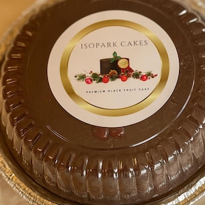 9 inch Jamaican Black Cake (Caribbean Christmas Rum Cake)