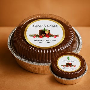 7 inch Jamaican Black Cake (Authentic Caribbean Christmas Rum Cake)