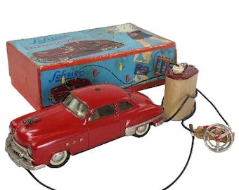Vintage 1951 SCHUCO MICRO RACER 1041 Green Wind up Car - Etsy