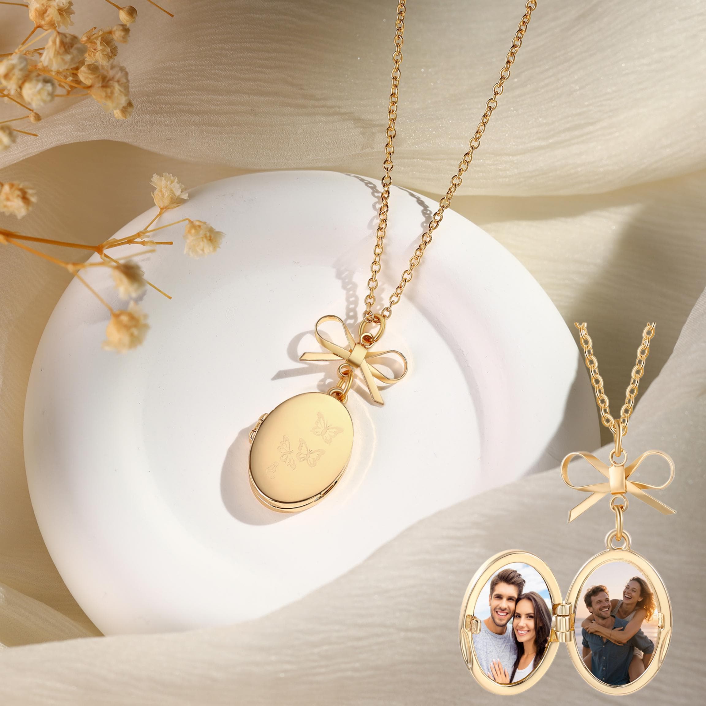 Camera Photo Projection Necklace