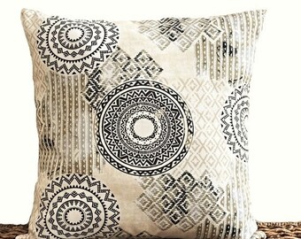 Black tribal pillow | Etsy July Kiwi Decorative Throw Pillow Case