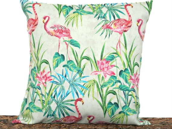 Flamingos Outdoor Pillow Cover Cushion PillowCushion Cover for Flamingo