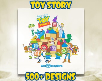 Toy Story DTF Transfer, Disney Ready To Press, Disney Pixar Heat Transfer, Toy Story Ready To Press, Disneyland Unisex Holiday Family DTF