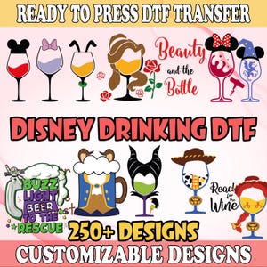 Epcot DTF Transfers, Drinking Around the World Dtf, Disney Drinking Team Heat Transfer, Snacking Around The World Dtf, Epcot Iron on Prints