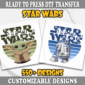Starwars Iron on Heat Transfer - Etsy