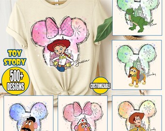 Toy Story DTF Transfer, Disney Ready To Press, Woody Jessie Buzz Transfer, Disney Pixar Heat Transfer, Disneyland Unisex Holiday Family DTF