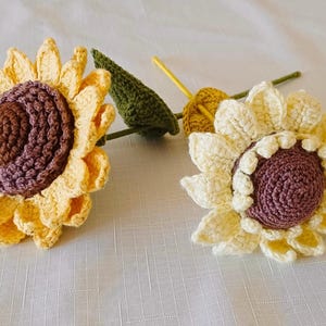 Crochet Sunflower Pattern: Easy Amigurumi Floral Tutorial (PDF Download)