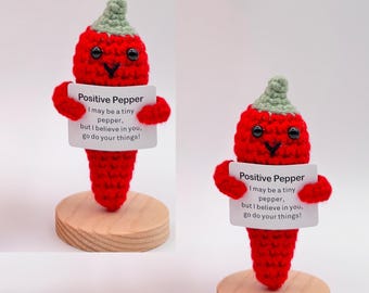 Patrón de chile a crochet sin costuras: Apto para principiantes (Patrón PDF)