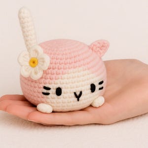 No-Sew Crochet Cat Loaf Pattern: Amigurumi Bundle (PDF Download)