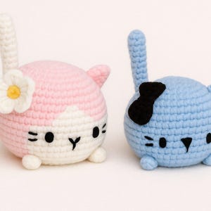 Cat No-sew Crochet Pattern Bundle, 2 in 1 Crochet Pattern, Cute Crochet Cat Pattern, Amigurumi Crochet, 2-in-1 Amigurumi