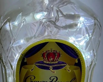 LED Lighted Crown Royal Bottle