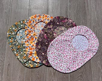 Stoma  Bag Covers. Floral cotton stoma bag covers, ileostomy bag cover, stoma pouch cover, ileostomy pouch cover