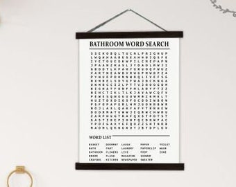 Crossword Puzzle Art Etsy