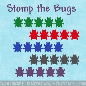 Sensory Path Floor Decal Stickers Stomp Bugs School Hallway Activity