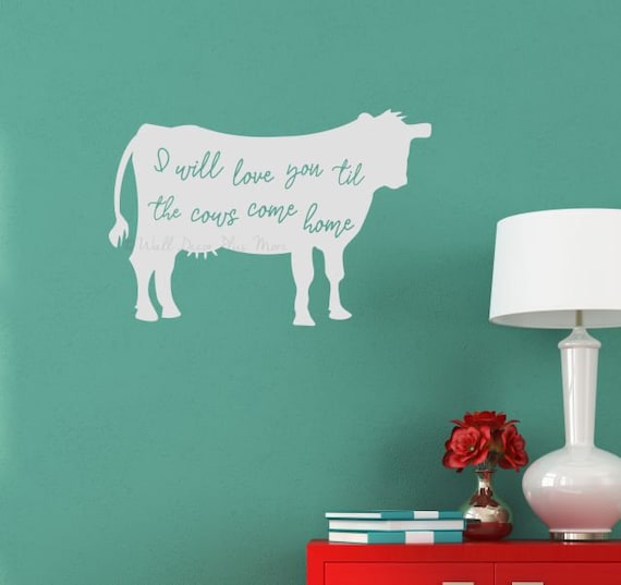 Presto Wall Decals Brown Cow Print Wall Stickers Decals