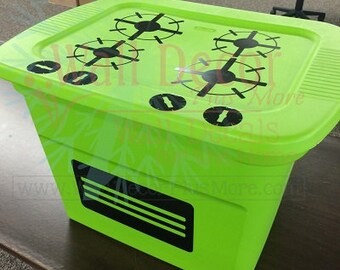 Vinyl Decal Stickers Play Kitchen Decal Stove Pretend Toy for Plastic Tote Lid or Repurpose Furniture Burners Knobs Door Window