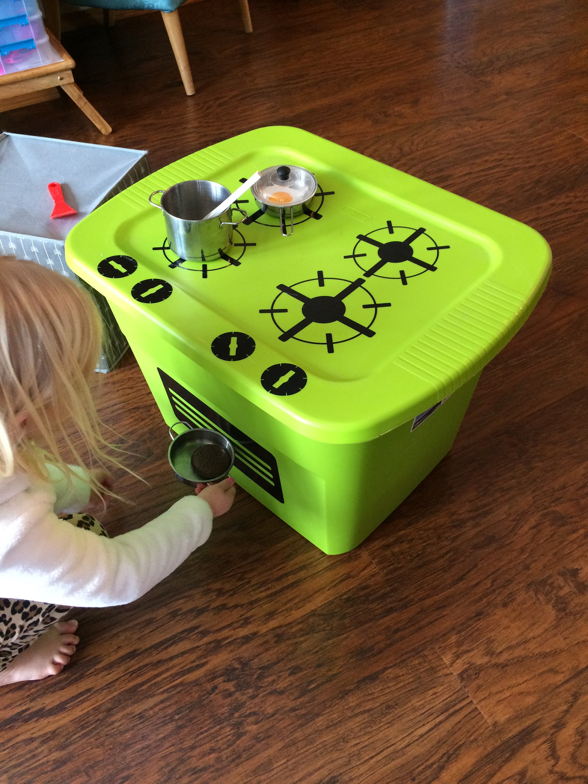 Vinyl Decal Stickers Play Kitchen Decal Stove Pretend Toy for Etsy UK