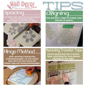 Wall Decal Tips