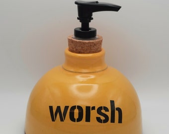 Pittsburghese Worsh Soap Dispenser
