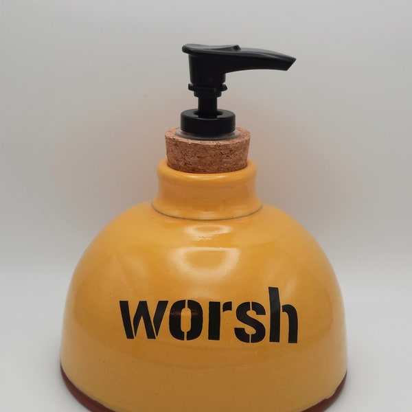 Pittsburghese Worsh Soap Dispenser