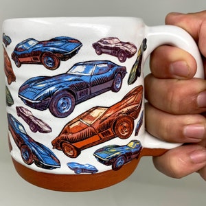 Corvette Stingray Handmade Coffee Mug