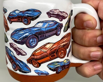 Corvette Stingray Handmade Coffee Mug