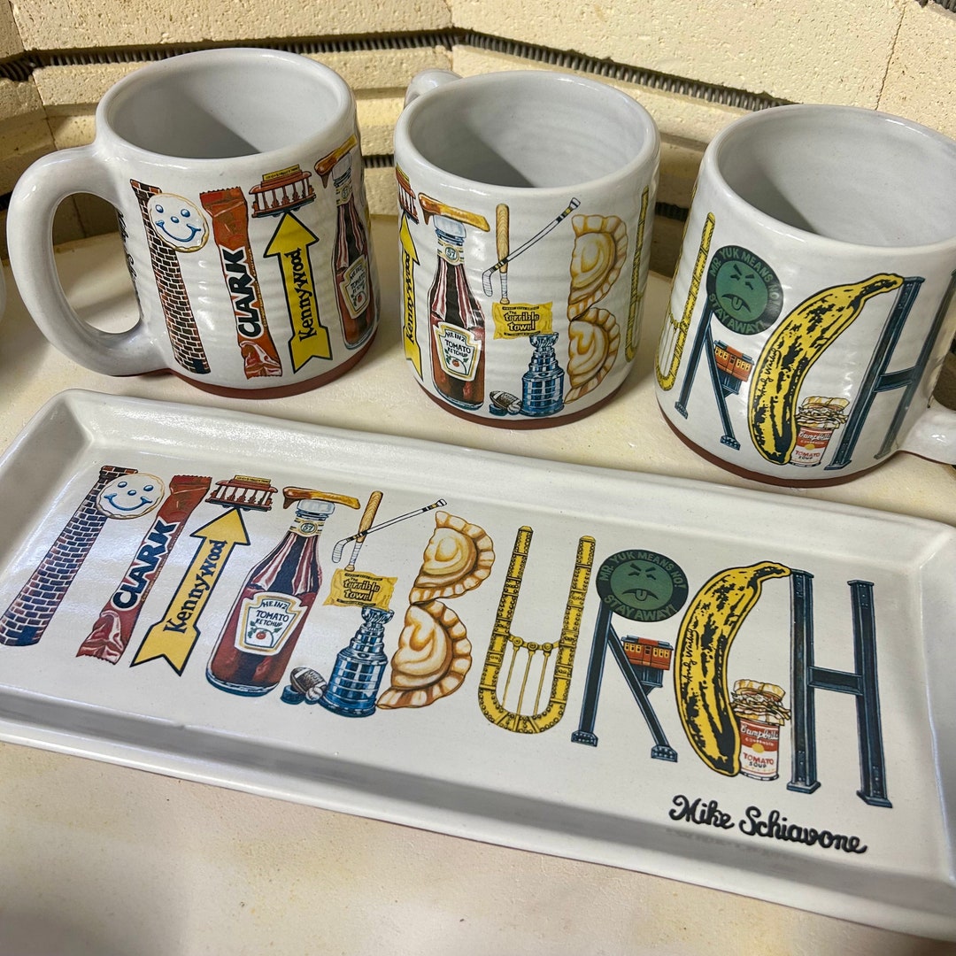 Pittsburgh Artist Series Special Edition Pittsburgh Pottery Etsy