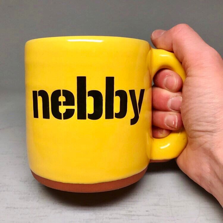 Nebby Pittsburgh Pottery Mug Etsy