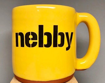 Nebby Pittsburgh Pottery Mug