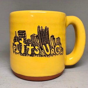 Cityscape Pittsburgh Pottery Mug