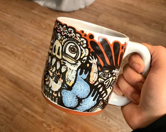 Zombie Brains Sleeve Mug