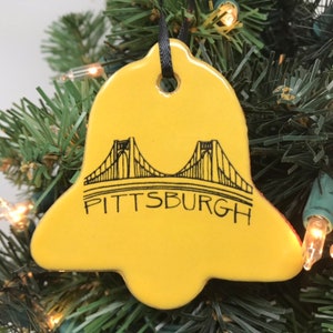 Pittsburgh Christmas Tree Holiday Ornaments image 5