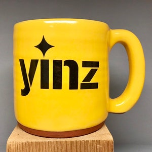 Yinz Pittsburghese Coffee Mug Handmade in Pittsburgh by Local Yinzer Artists
