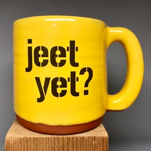 Jeet yet? Pittsburgh Pottery Mug