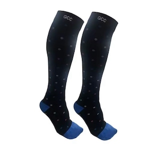 Nylon Compression Knee High Socks: Polyester Spandex Leg Warmers