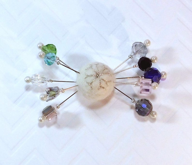 Decorative Deluxe Pin Assortment 10 Pretty Pins for Pretty Etsy