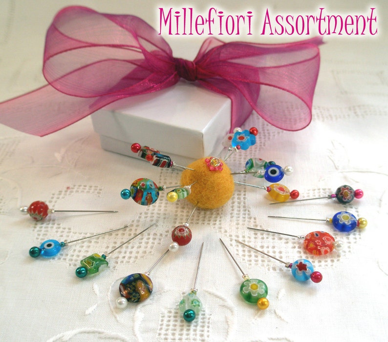 Decorative Assorted Pins 10 Pretty Pins for Pretty Etsy