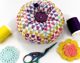 Pincushion Having a Ball Cute Pincushion Tomato Pincushion Emery Pincushion Gift for Sewer Unique Pincushion Handmade Crochet print