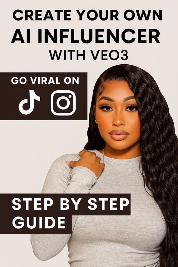 AI Influencer Guide: VEO3 Video Creation for TikTok (PDF Download)