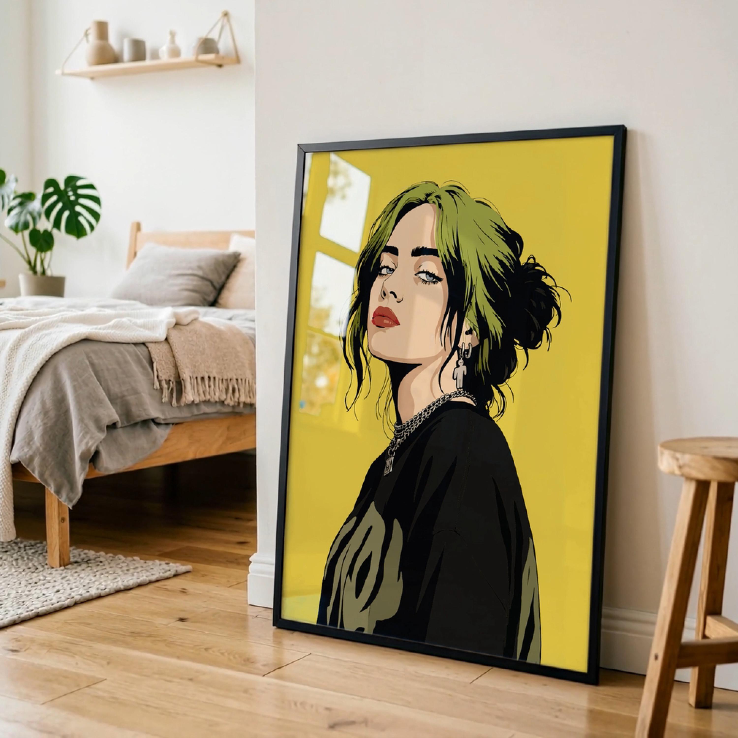 Billie eilish poster - Etsy 日本