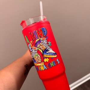 Red Plastic Tumbler
