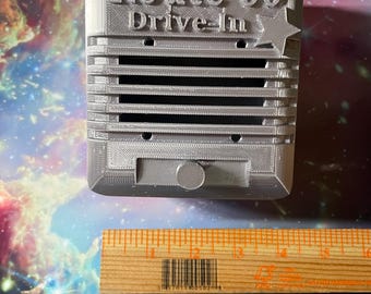 Drive-in speaker replica