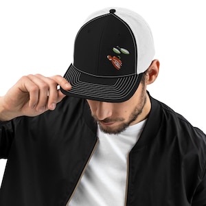 Embroidered Fishing Lure Dad Hat: Angler Gift