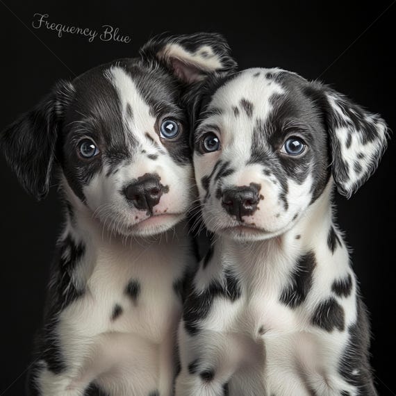 Blue Eyed Dalmatian Working Dog Dalmatian Puppies Blue Eyes