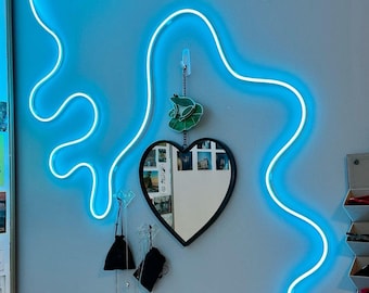 Neon Strip Lights LED Strip Light For Home Decor DIY Neon Strip Light Aesthetic Home Decor, Neon Strip For Bedroom, Gifts For Her LED Strip