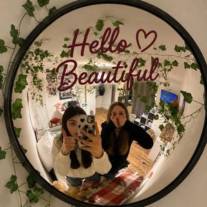 Acrylic Convex Mirror for Security, Road Safety Traffic Mirror, Indoor Outdoor Distortion Mirror, Wide Angle Shop Mirror, Garage Alleyway Mi